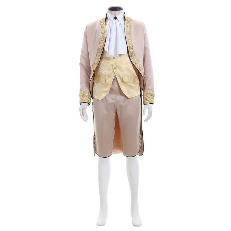 18th Century Colonial Men's Tailcoat Costume - Victorian Rococo Regency Suit | Astricos-Astricos