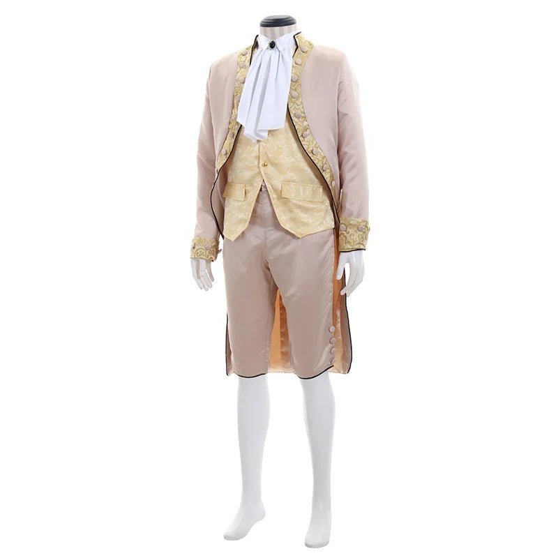 18th Century Colonial Men's Tailcoat Costume - Victorian Rococo Regency Suit | Astricos-Astricos