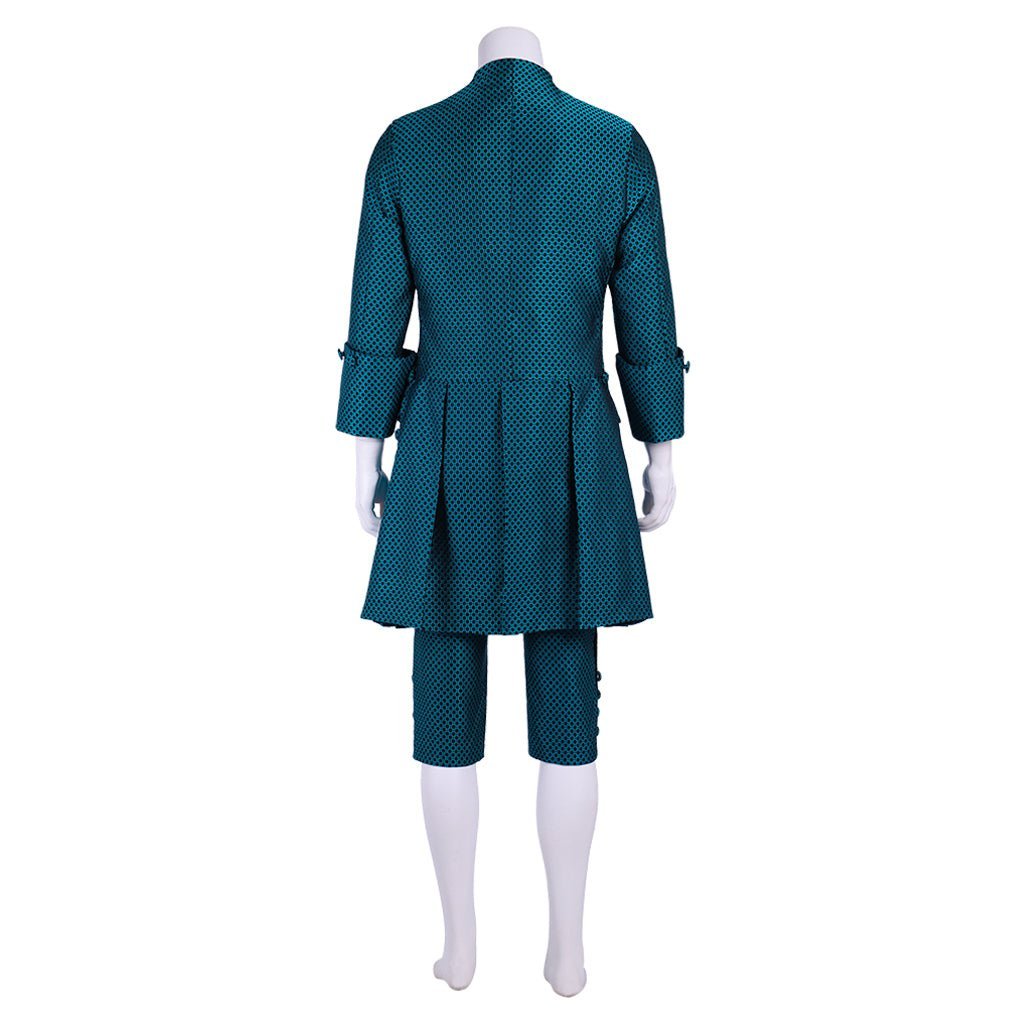 18th Century Colonial Military Tuxedo Costume - Victorian Regency Men's Halloween Suit | Astricos-Astricos