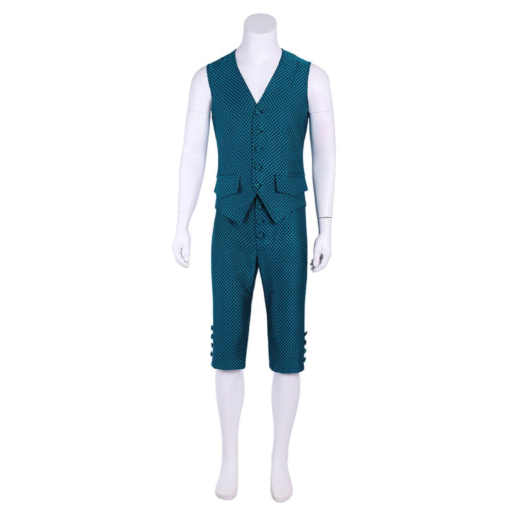18th Century Colonial Military Tuxedo Costume - Victorian Regency Men's Halloween Suit | Astricos-Astricos