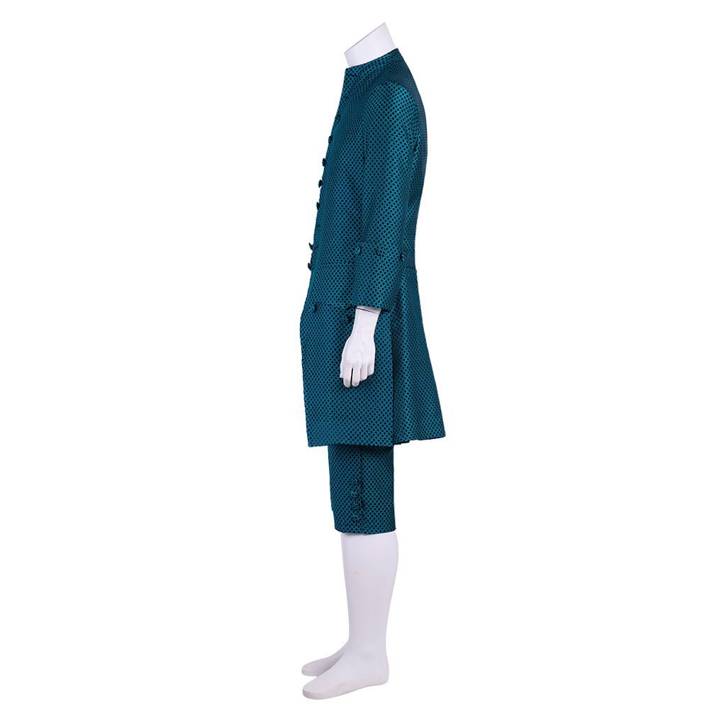 18th Century Colonial Military Tuxedo Costume - Victorian Regency Men's Halloween Suit | Astricos-Astricos