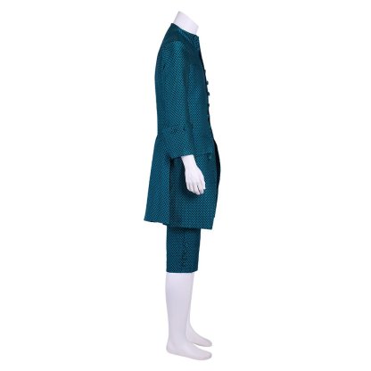 18th Century Colonial Military Tuxedo Costume - Victorian Regency Men's Halloween Suit | Astricos-Astricos