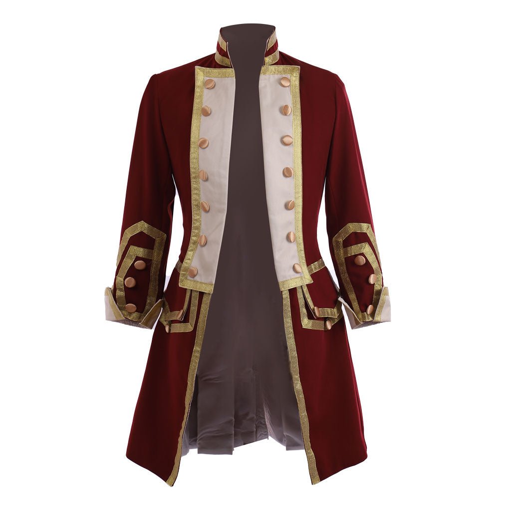 18th Century Colonial Military Uniform Jacket - George Washington Inspired | Astricos-Astricos
