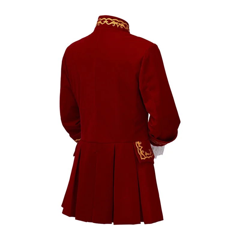 18th Century Colonial Military Uniform Tailcoat - Authentic Medieval & Victorian Mens Regency Clothing-Astricos