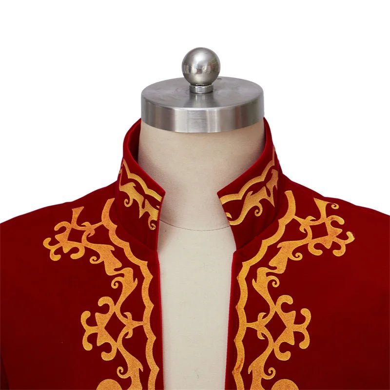 18th Century Colonial Military Uniform Tailcoat - Authentic Medieval & Victorian Mens Regency Clothing-Astricos