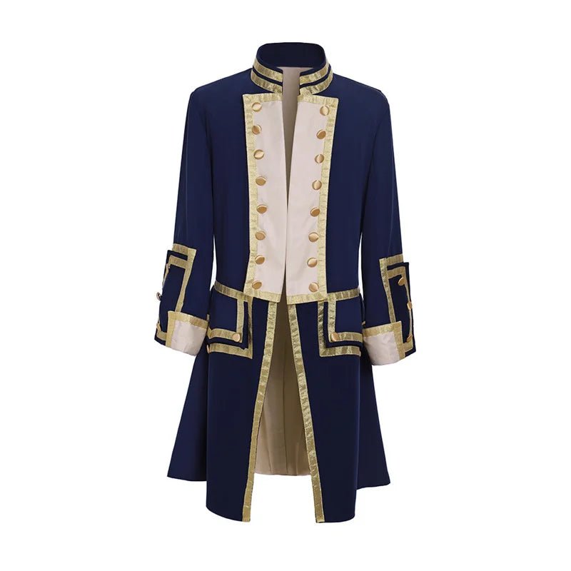 18th Century Colonial Uniform Costume – George Washington Royal Jacket | Astricos Medieval Series-Astricos
