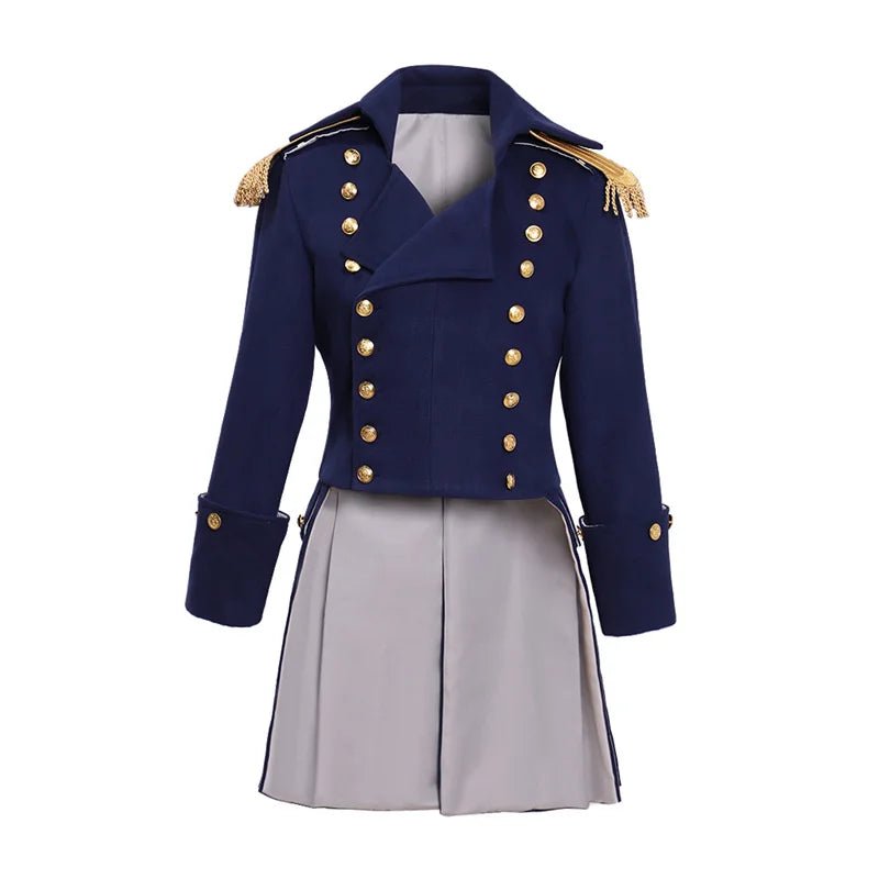 18th Century George Washington Military Jacket - Royal Colonial Tuxedo Coat | Astricos Cosplay Costumes-Astricos