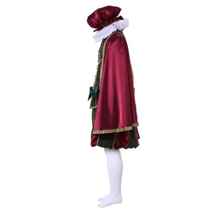 18th Century King & Prince Tudor Cosplay Costume - Noble Blue Rococo Suit for Men | Astricos-Astricos