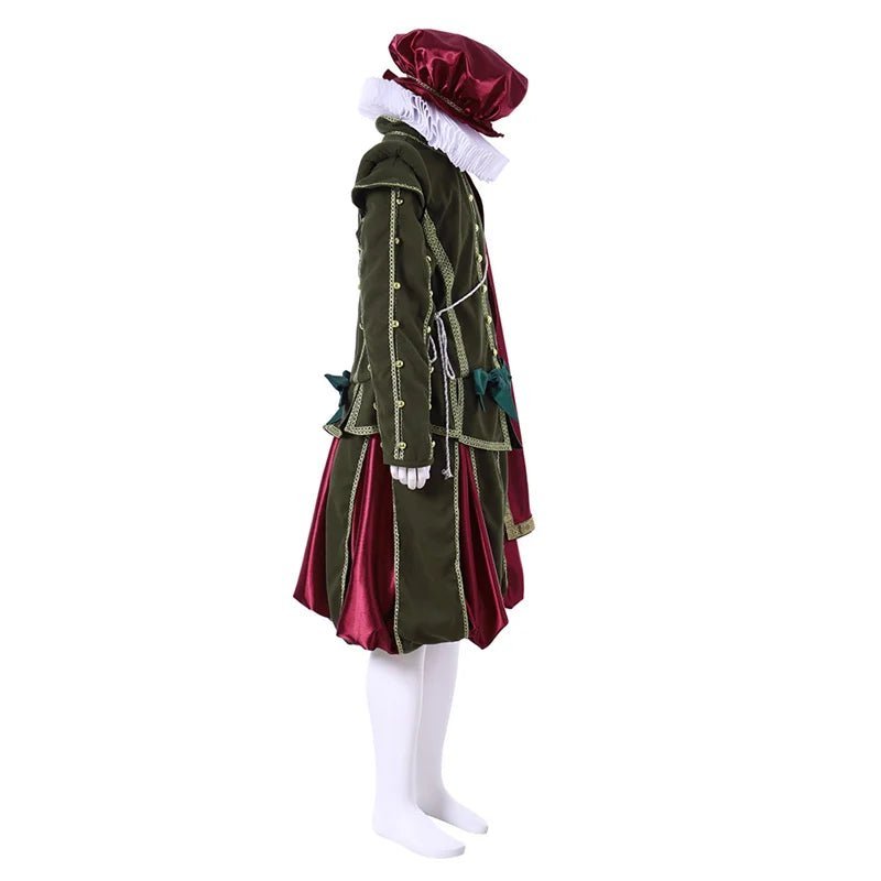 18th Century King & Prince Tudor Cosplay Costume - Noble Blue Rococo Suit for Men | Astricos-Astricos