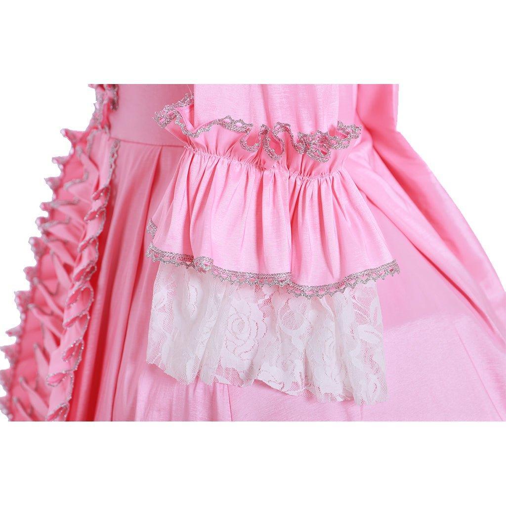 18th Century Marie Antoinette Rococo Ball Gown | Vintage Colonial Sack Back Dress-Astricos