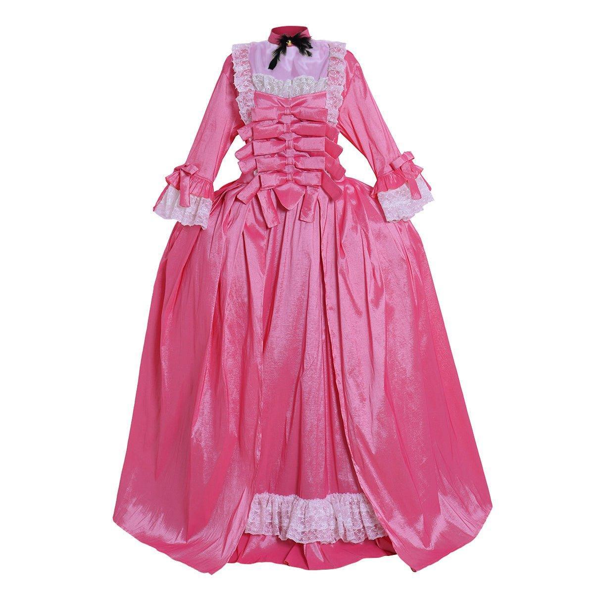 18th Century Marie Antoinette Rococo Ball Gown | Vintage Colonial Dress Costume-Astricos