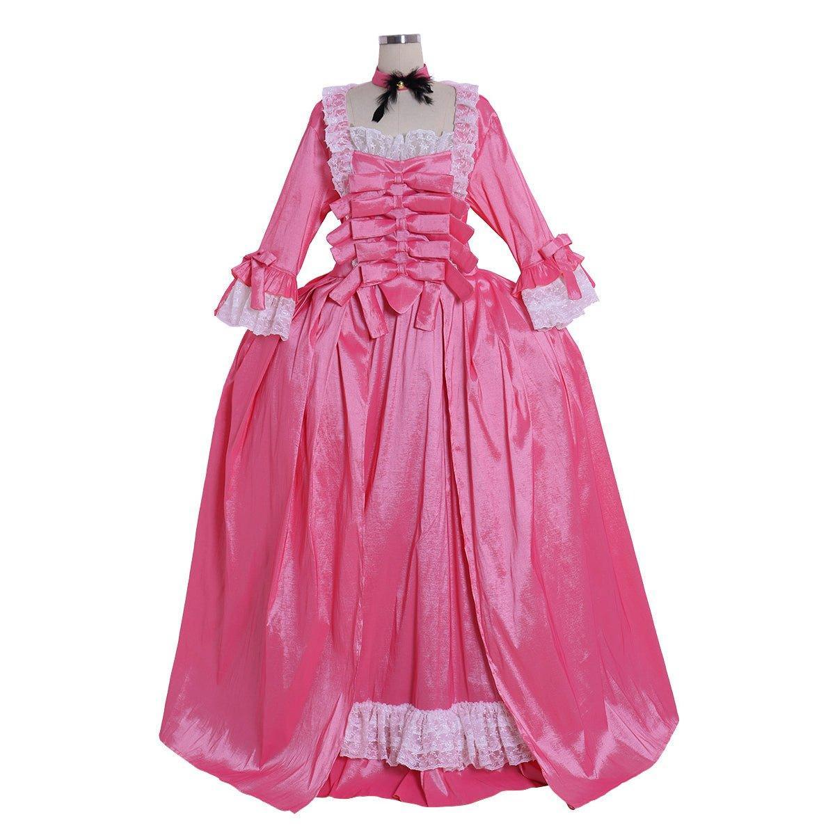 18th Century Marie Antoinette Rococo Ball Gown | Vintage Colonial Dress Costume-Astricos