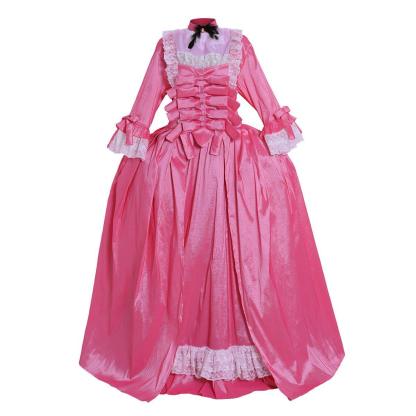 18th Century Marie Antoinette Rococo Ball Gown | Vintage Colonial Dress Costume-Astricos