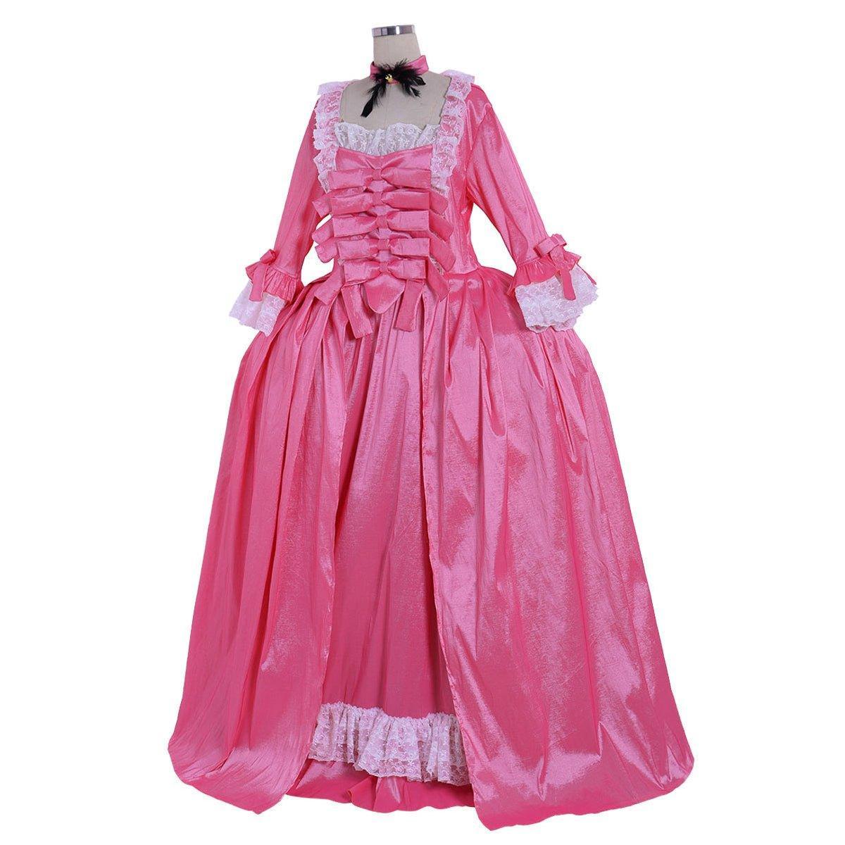 18th Century Marie Antoinette Rococo Ball Gown | Vintage Colonial Dress Costume-Astricos