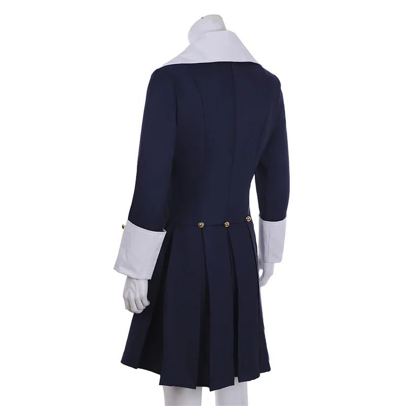 18th Century Men’s Royal Jacket Costume - Regency Blue Uniform Cosplay Coat | Medieval Tudor Outfit-Astricos