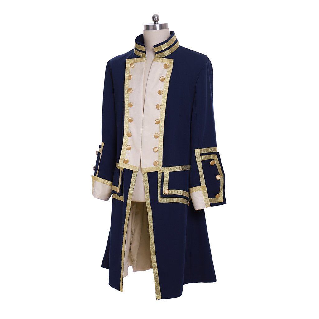 18th Century Men’s Royal Uniform - Colonial Tuxedo Coat Inspired by George Washington | Astricos-Astricos