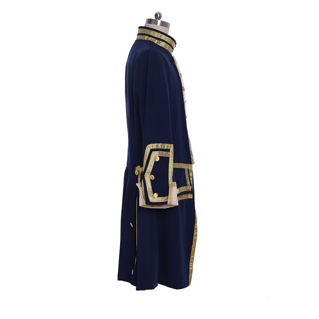 18th Century Men’s Royal Uniform - Colonial Tuxedo Coat Inspired by George Washington | Astricos-Astricos