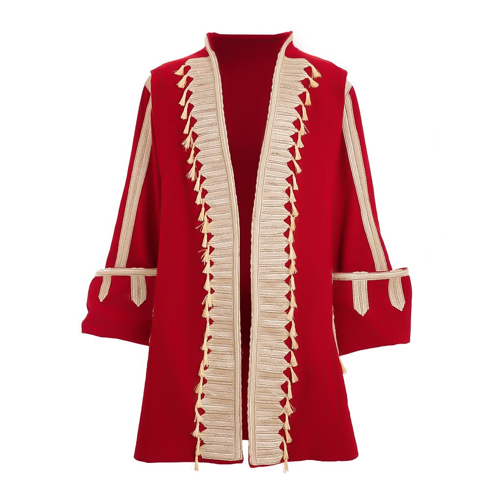 18th Century Military Prince Jacket Costume - Retro Men’s Medieval Uniform Coat for Cosplay-Astricos