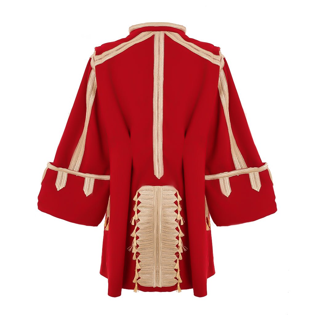 18th Century Military Prince Jacket Costume - Retro Men’s Medieval Uniform Coat for Cosplay-Astricos