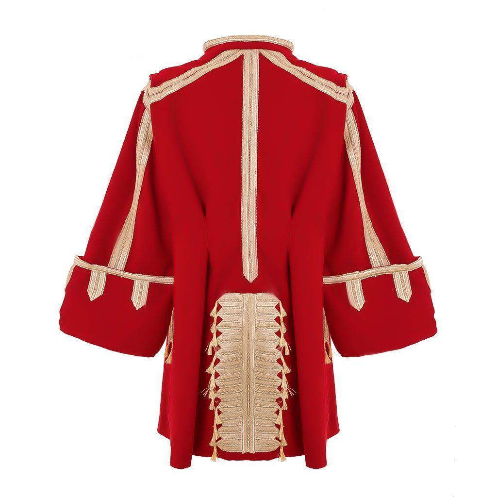 18th Century Military Prince Jacket Costume - Retro Men’s Medieval Uniform Coat for Cosplay-Astricos