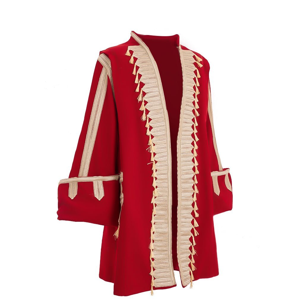 18th Century Military Prince Jacket Costume - Retro Men’s Medieval Uniform Coat for Cosplay-Astricos