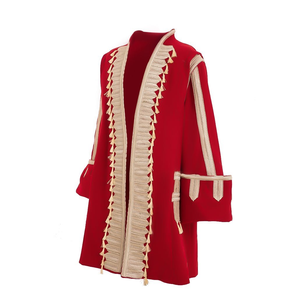 18th Century Military Prince Jacket Costume - Retro Men’s Medieval Uniform Coat for Cosplay-Astricos