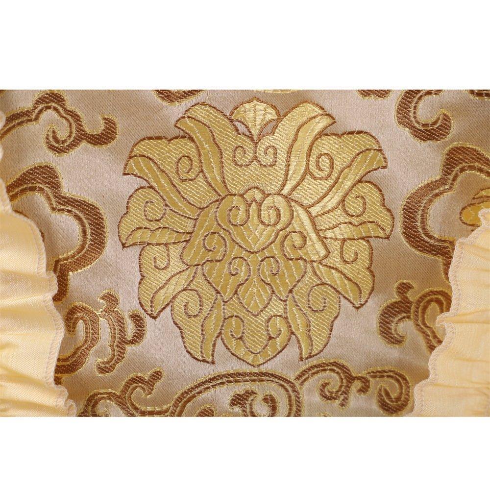 18th Century Rococo Apricot Deluxe Brocade Gown with Chest Floral - Vintage Elegance-Astricos