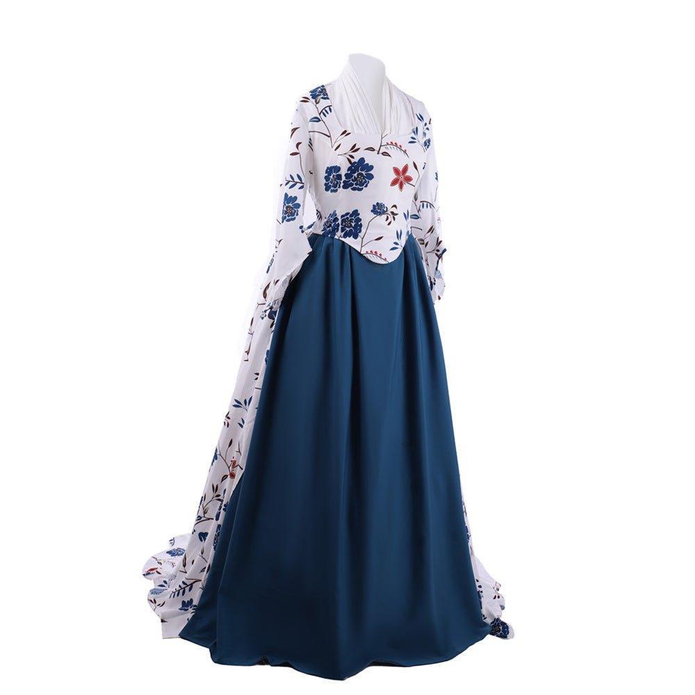 18th Century Rococo Court Dress - Digital Print Stretch Shirt Cotton by Astricos-Astricos