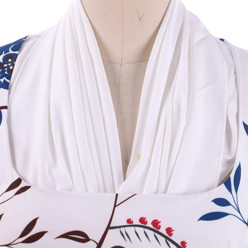 18th Century Rococo Court Dress - Digital Print Stretch Shirt Cotton by Astricos-Astricos
