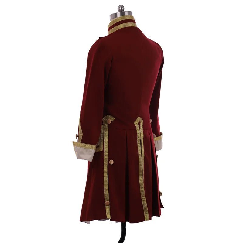 18th Century Royal Military Colonial Tailcoat | George Washington Uniform Cosplay Costume-Astricos