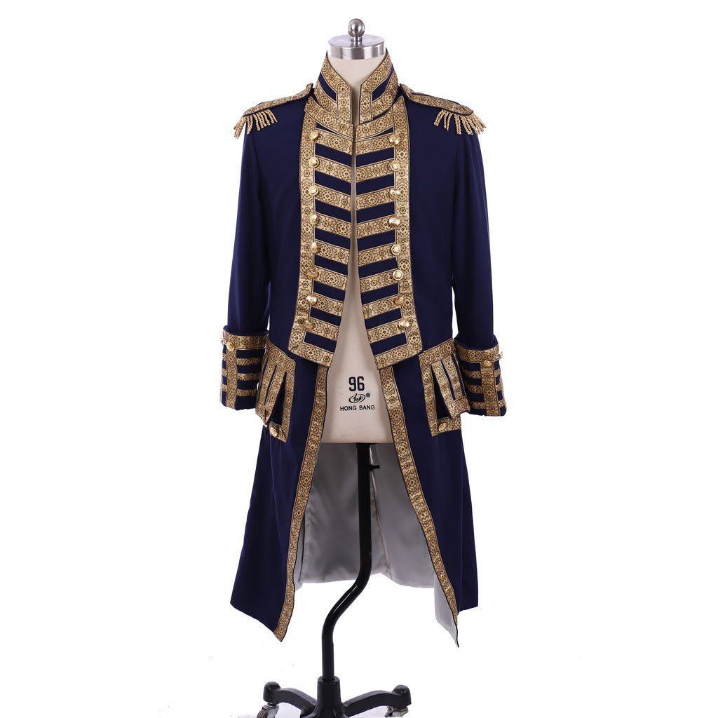 18th Century Royal Military Officer Cosplay Coat - Authentic Colonial Uniform Jacket | Astricos-Astricos