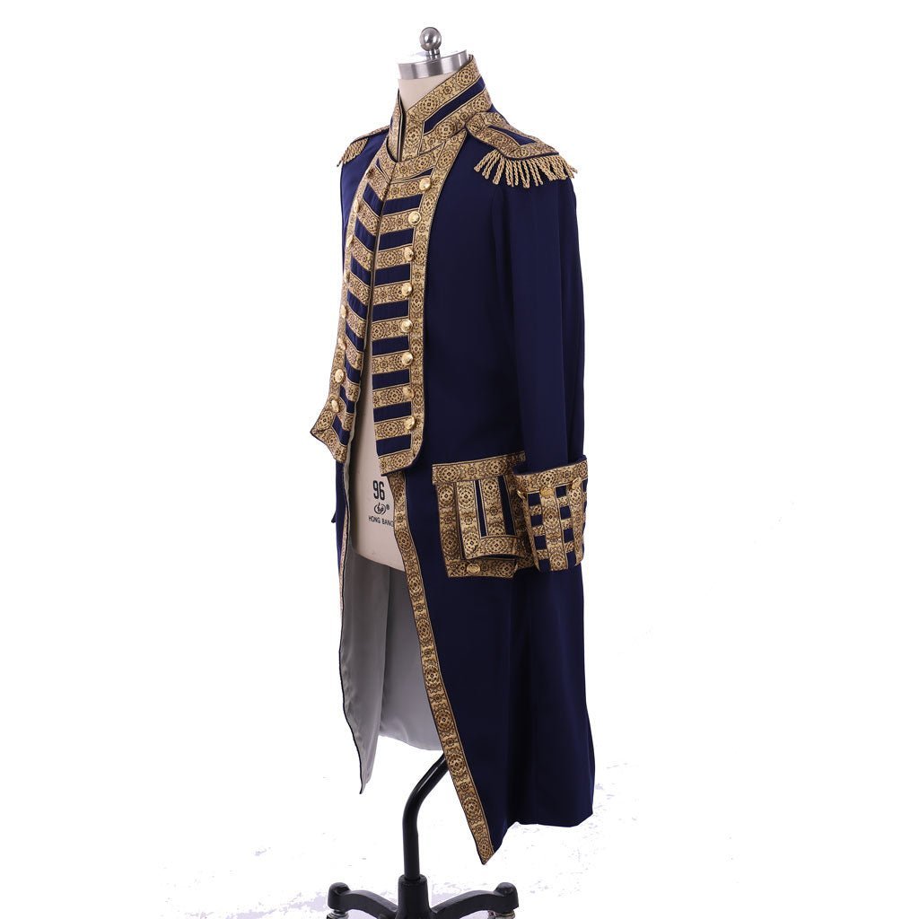 18th Century Royal Military Officer Cosplay Coat - Authentic Colonial Uniform Jacket | Astricos-Astricos