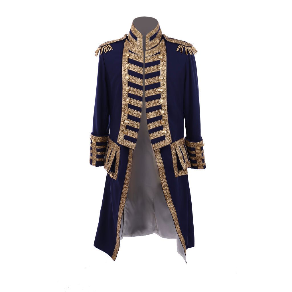 18th Century Royal Military Officer Cosplay Coat - Authentic Colonial Uniform Jacket | Astricos-Astricos