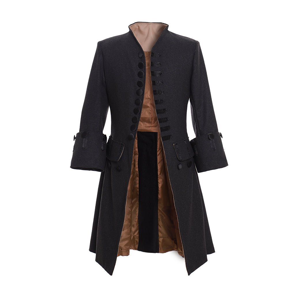 18th Century Royal Prince Coat - Colonial Military Cosplay Jacket for Men | Astricos-Astricos