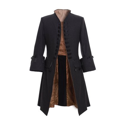 18th Century Royal Prince Coat - Colonial Military Cosplay Jacket for Men | Astricos-Astricos
