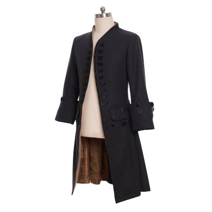 18th Century Royal Prince Coat - Colonial Military Cosplay Jacket for Men | Astricos-Astricos