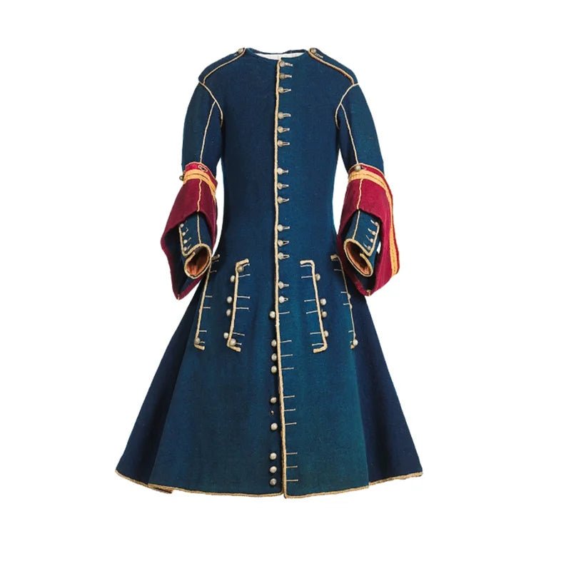 18th Century Steampunk Gentleman Jacket - Medieval Gothic Cosplay Costume for Halloween & Events-Astricos