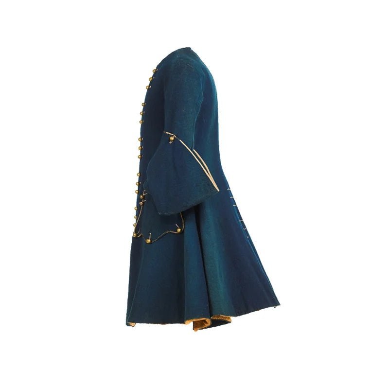 18th Century Steampunk Gentleman Jacket - Medieval Gothic Cosplay Costume for Halloween & Events-Astricos