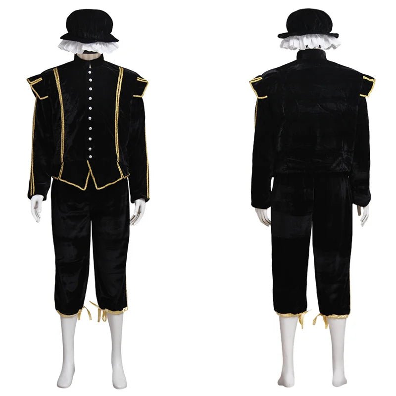 18th Century Tudor Gentleman Rococo Noble Suit - Medieval Men’s Costume | Astricos Cosplay-Astricos