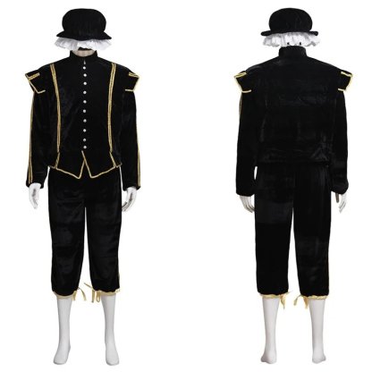 18th Century Tudor Gentleman Rococo Noble Suit - Medieval Men’s Costume | Astricos Cosplay-Astricos