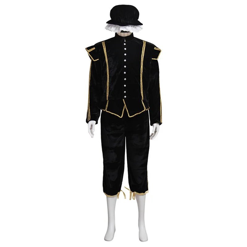 18th Century Tudor Gentleman Rococo Noble Suit - Medieval Men’s Costume | Astricos Cosplay-Astricos