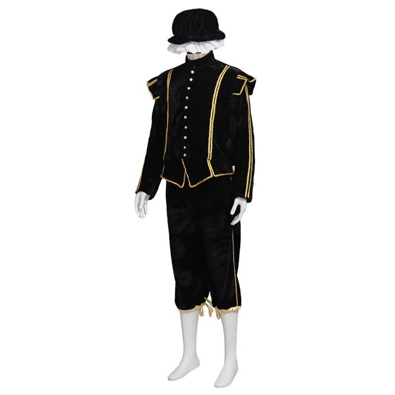 18th Century Tudor Gentleman Rococo Noble Suit - Medieval Men’s Costume | Astricos Cosplay-Astricos