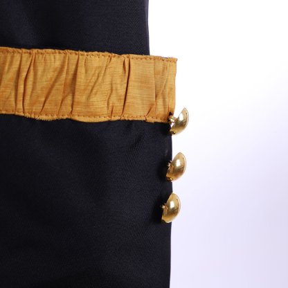 18th Century Tudor Regency Royal Men’s Black Coat & Vest Renaissance Party Suit | Astricos-Astricos