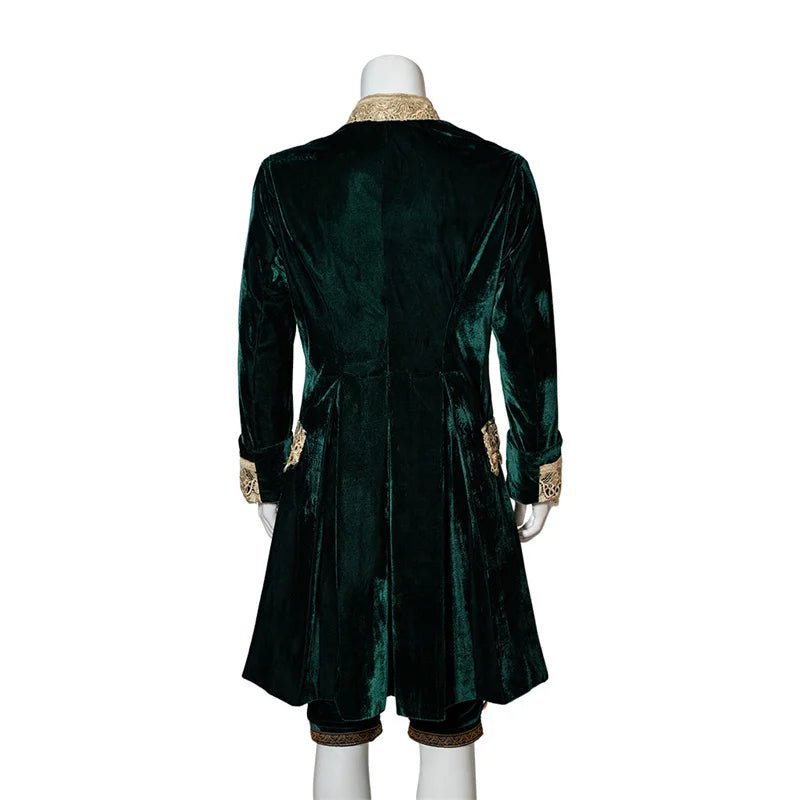 18th Century Victorian Aristocrat Costume - Black Elegant Gentleman Royal Court Outfit for Cosplay-Astricos