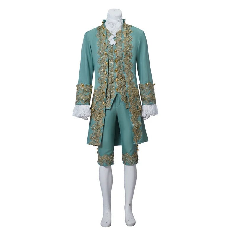 18th Century Victorian Gentleman Costume - Aristocrat Medieval Royal Men's Outfit | Astricos-Astricos