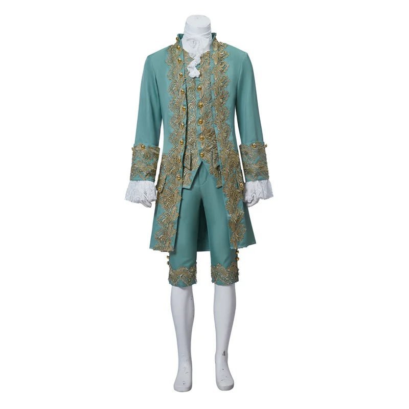 18th Century Victorian Gentleman Costume - Aristocrat Medieval Royal Men's Outfit | Astricos-Astricos