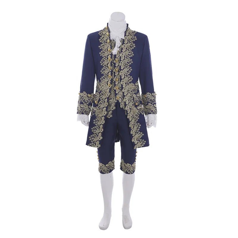 18th Century Victorian Gentleman Costume - Aristocrat Medieval Royal Men's Outfit | Astricos-Astricos