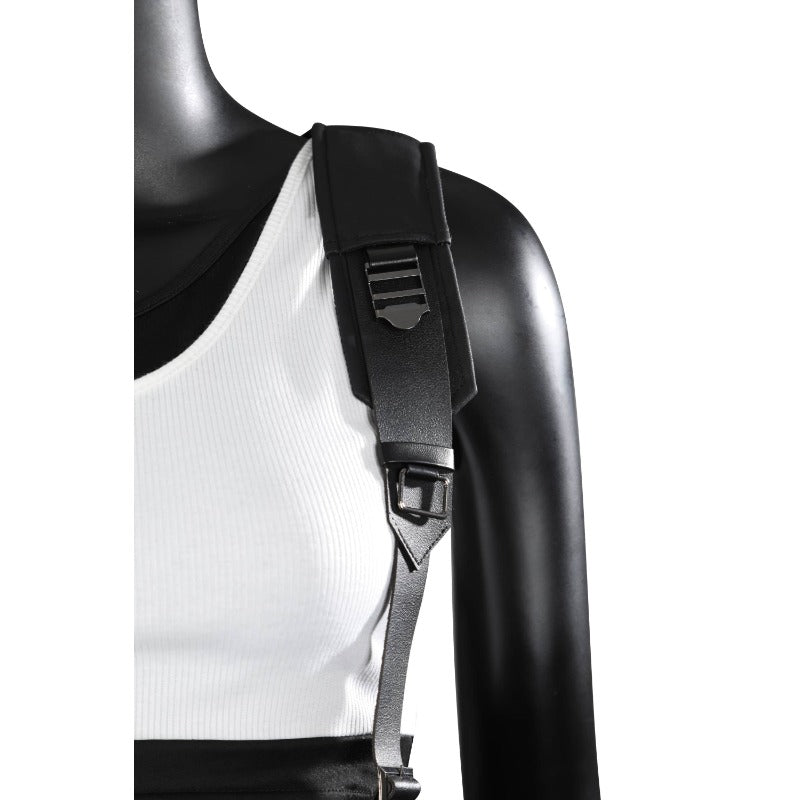 Tifa Lockhart Final Fantasy VII Cosplay Costume Set - Complete Outfit with Wigs, Shoes & Accessories-Astricos