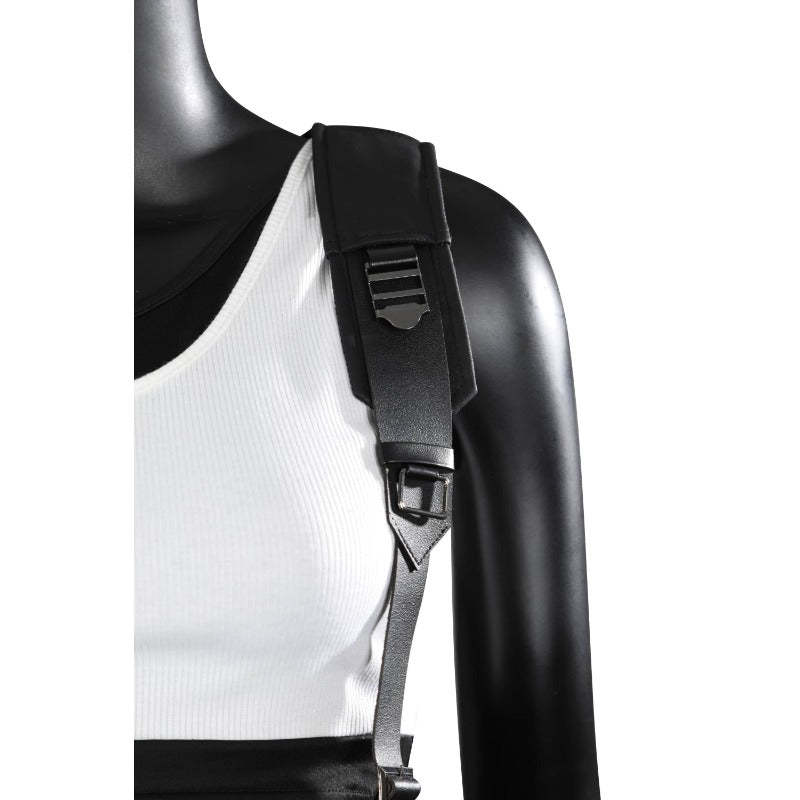 Tifa Lockhart Final Fantasy VII Cosplay Costume Set - Complete Outfit with Wigs, Shoes & Accessories-Astricos