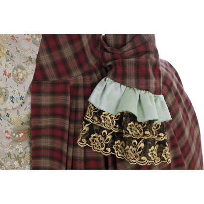 Outlander-Inspired Scottish Highlands Cosplay Dress for Women | 18th Century Costume-Astricos